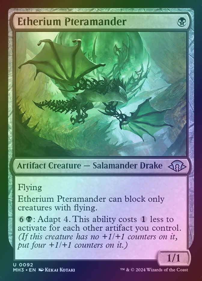 Etherium Pteramander (MH3) (92) / Foil