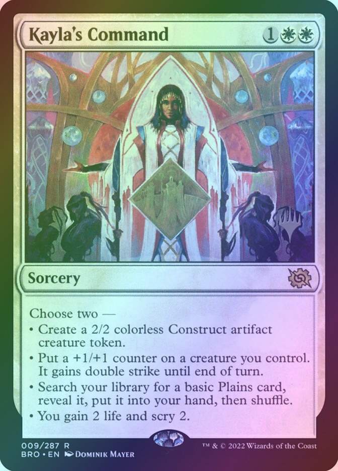 Kayla's Command (PBRO) (9p) / Foil