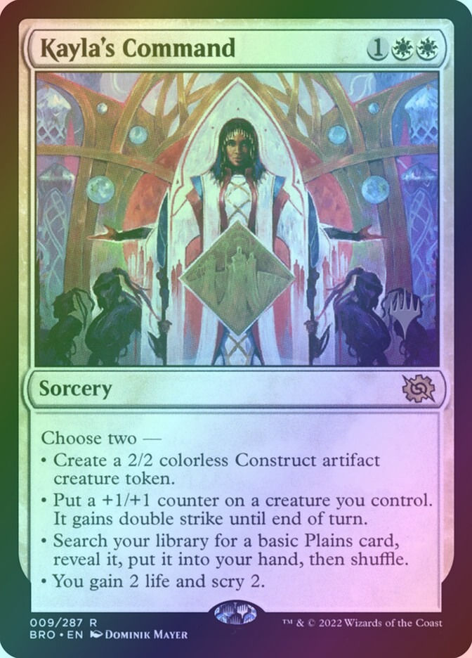 Kayla's Command (PBRO) (9p) / Foil