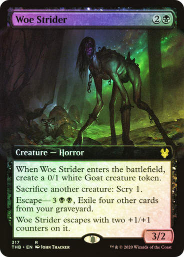 Woe Strider (THB) (317) / Extended Art / Foil