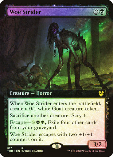 Woe Strider (THB) (317) / Extended Art / Foil