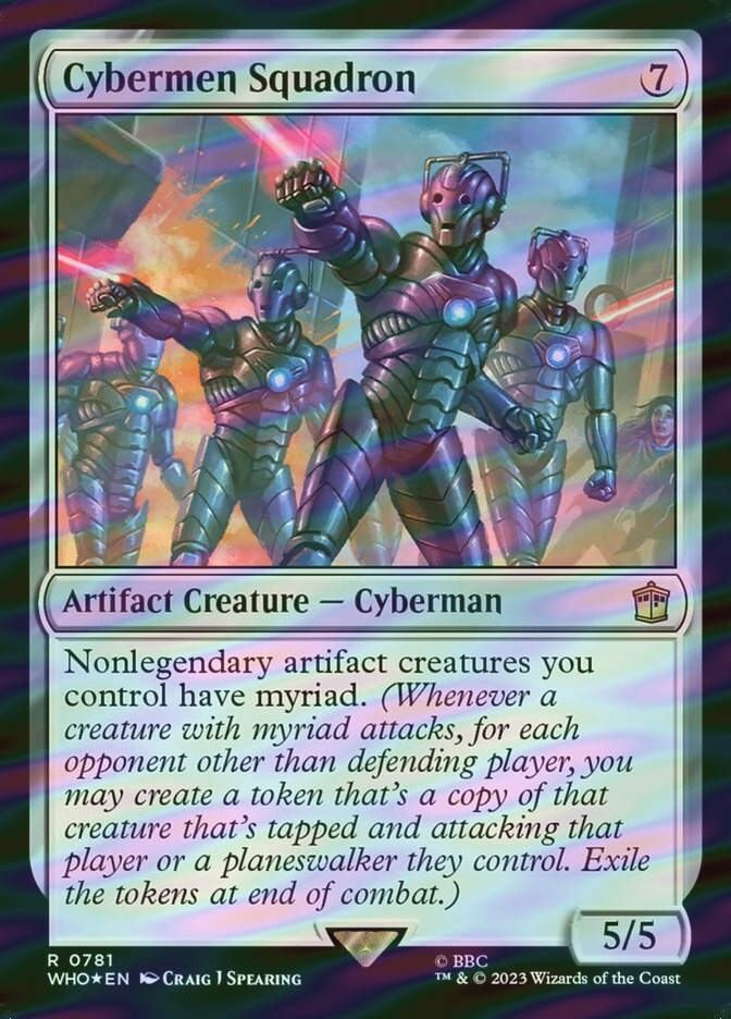 Cybermen Squadron (WHO) (781) / Surge Foil
