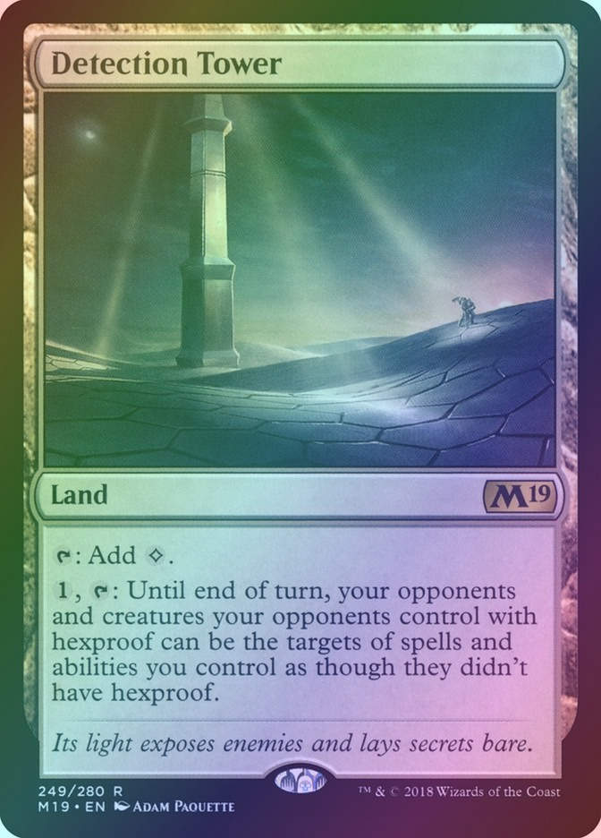 Detection Tower (M19) (249) / Foil