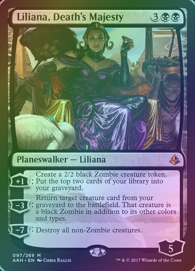 Liliana, Death's Majesty (AKH) (97) / Foil