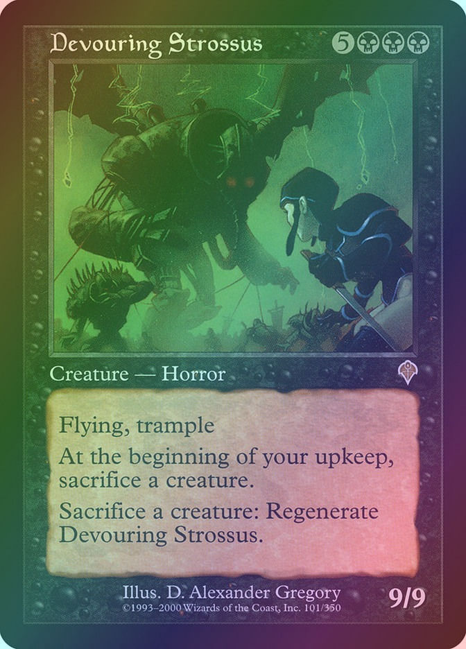 Devouring Strossus (INV) (101) / Foil