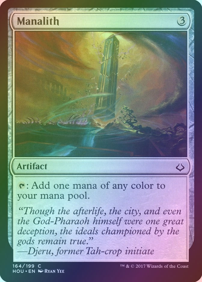 Manalith (HOU) (164) / Foil