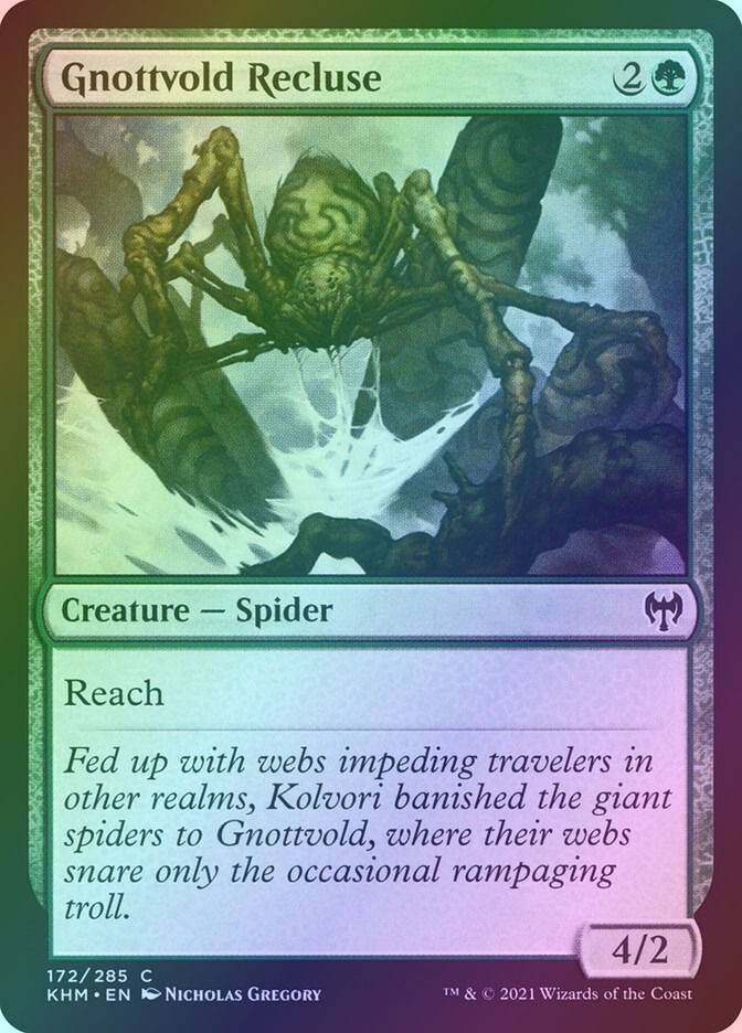 Gnottvold Recluse (KHM) (172) / Foil