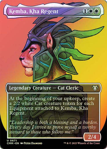 Kemba, Kha Regent (cmm) / Borderless / Foil