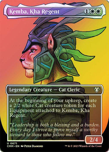 Kemba, Kha Regent (cmm) / Borderless / Foil