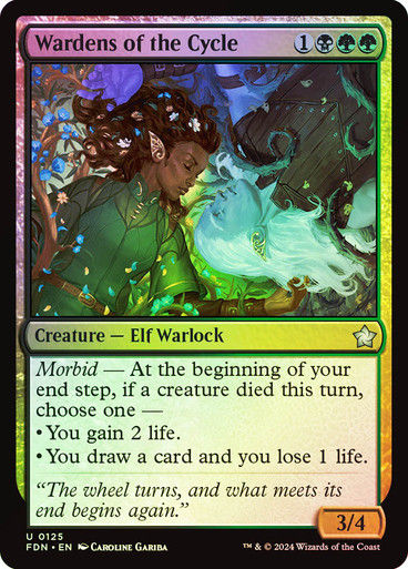 Wardens of the Cycle (FDN) (125) / Foil