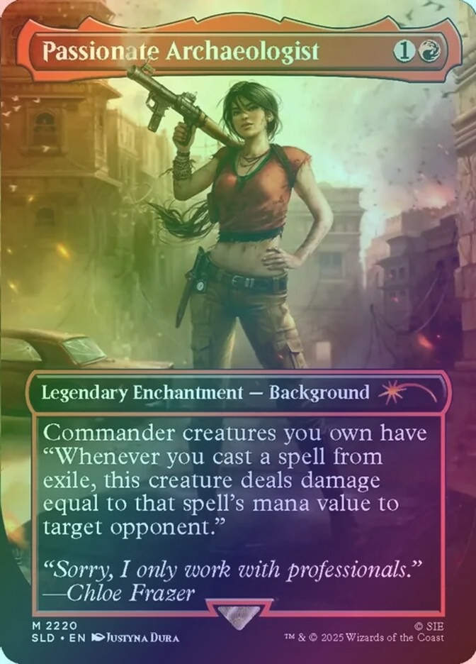 Passionate Archaeologist (SLD) (2220) / Borderless / Foil