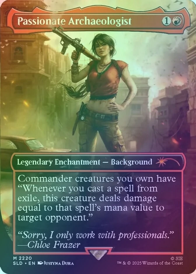 Passionate Archaeologist (SLD) (2220) / Borderless / Foil