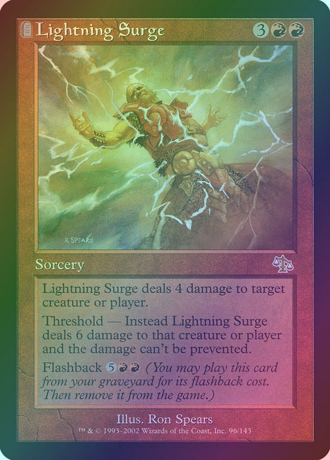 Lightning Surge (JUD) (96) / Foil
