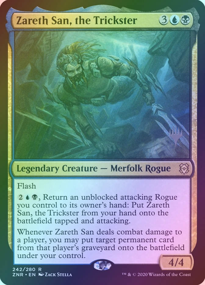 Zareth San, the Trickster (PZNR) (242p) / Foil