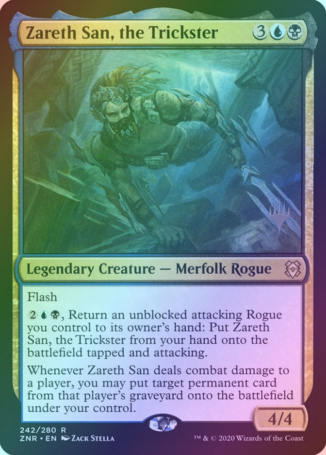 Zareth San, the Trickster (PZNR) (242p) / Foil