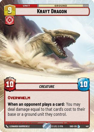 Krayt Dragon (Hyperspace) (SHD_#441)