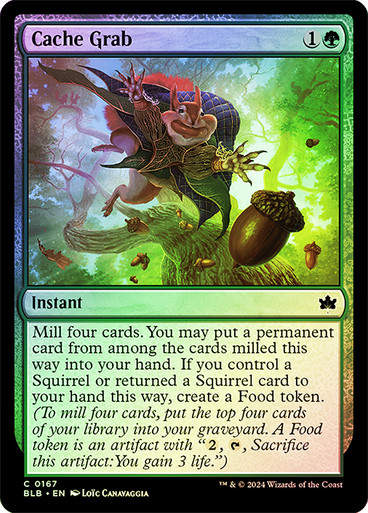 Cache Grab (blb) (167) / Foil