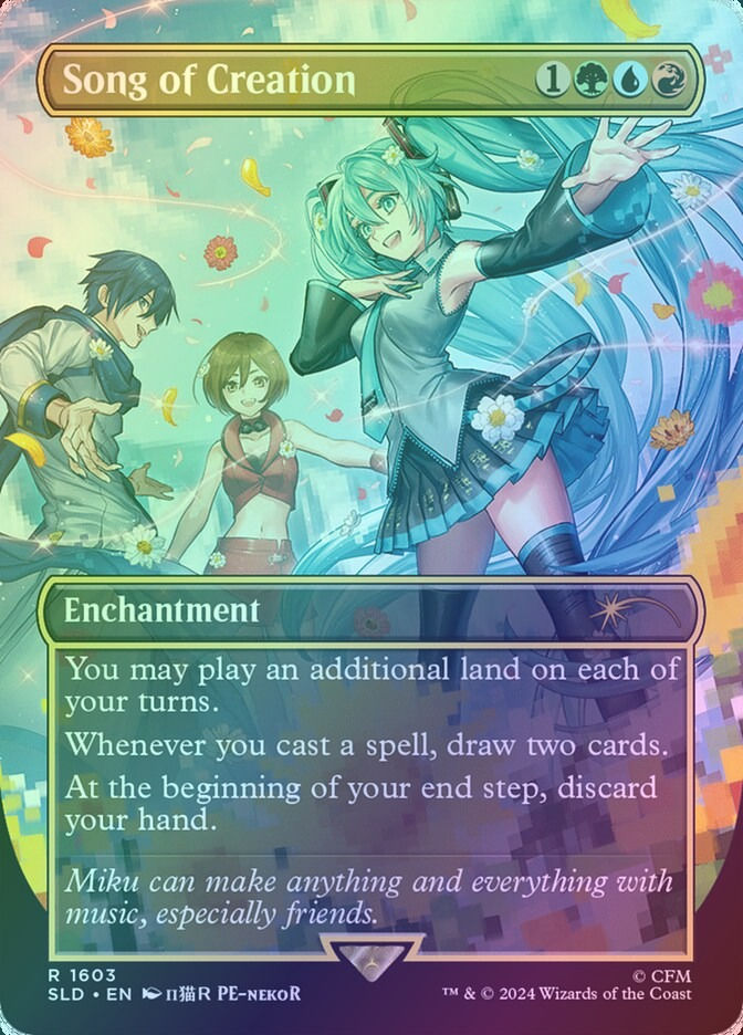 Song of Creation (SLD) (1603) / Borderless / Foil