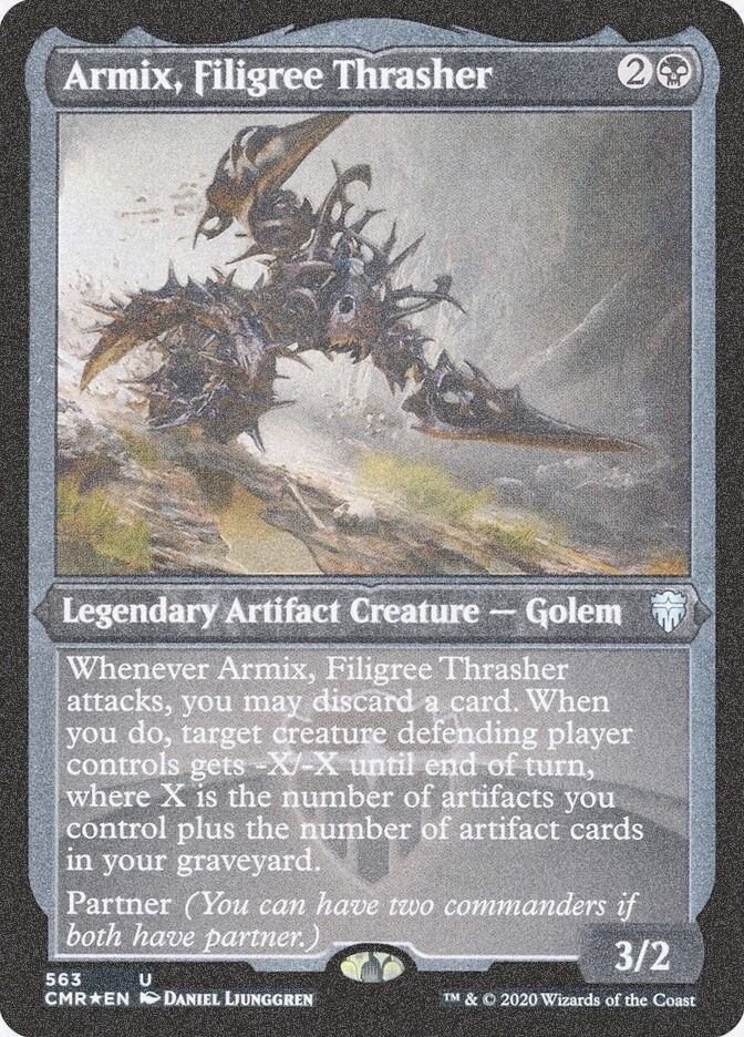 Armix, Filigree Thrasher (CMR) (563) / Foil Etched