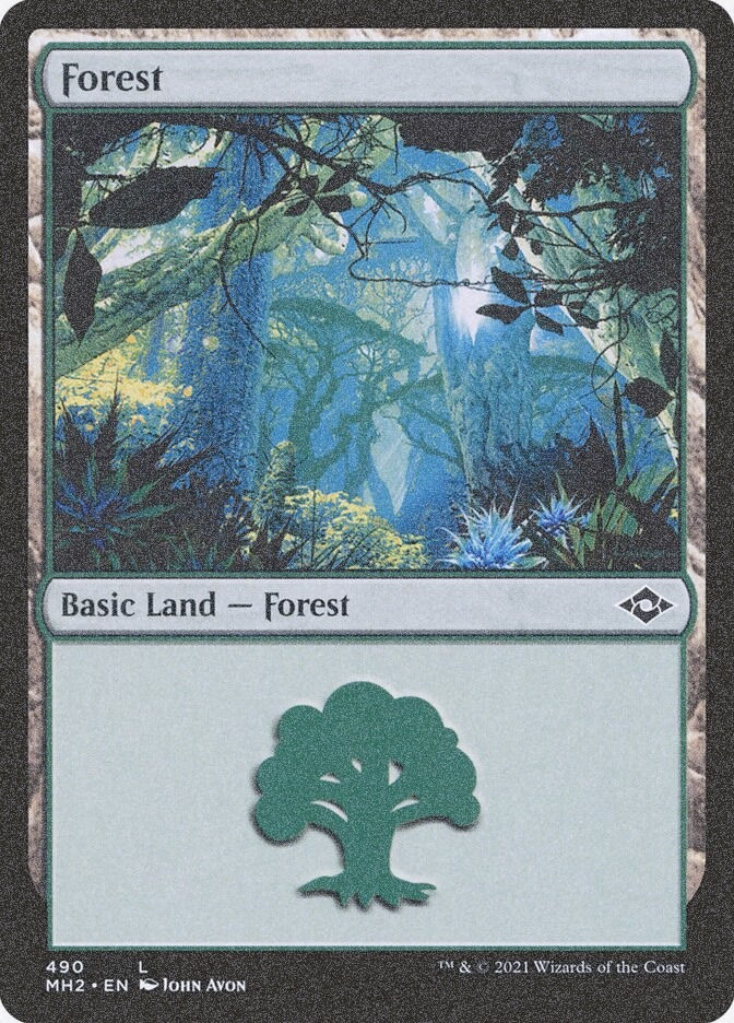Forest (MH2) (490) / Foil Etched