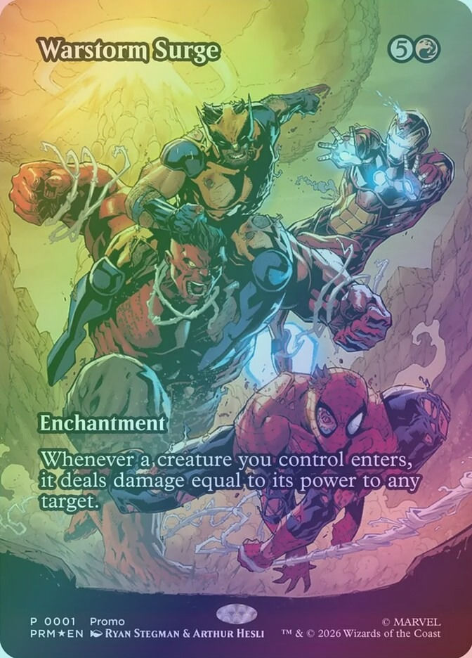 Warstorm Surge (PMEI) (2026-6) / Borderless / Foil