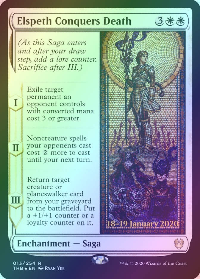 Elspeth Conquers Death (PTHB) (13s) / Foil
