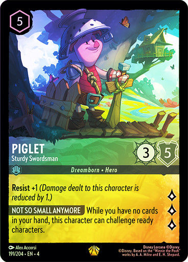 Piglet - Sturdy Swordsman (LOR_URS) / Foil
