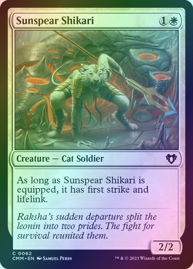 Sunspear Shikari (CMM) (62) / Foil