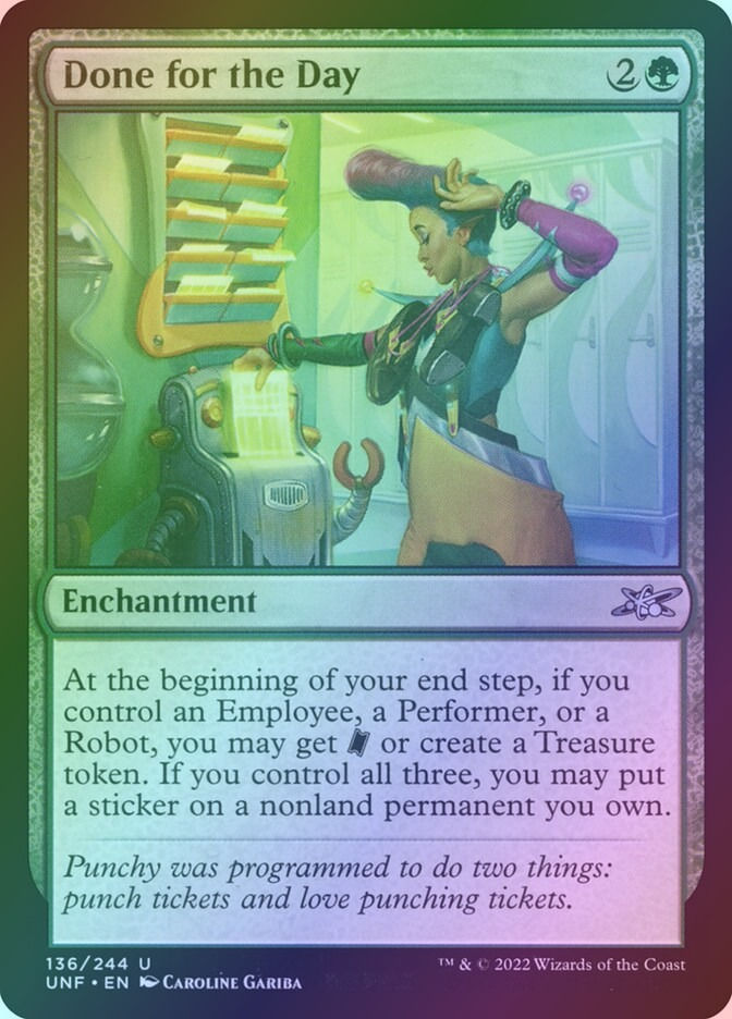 Done for the Day (UNF) (136) / Foil