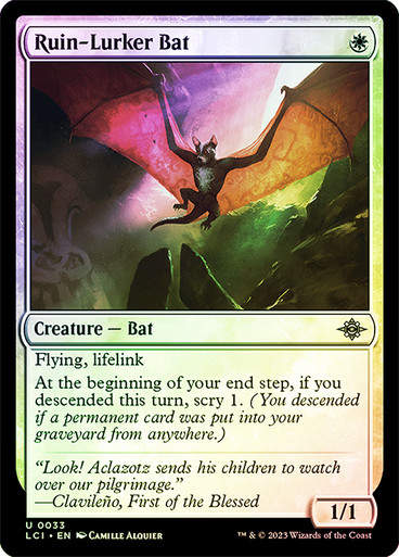 Ruin-Lurker Bat (lci) / Foil