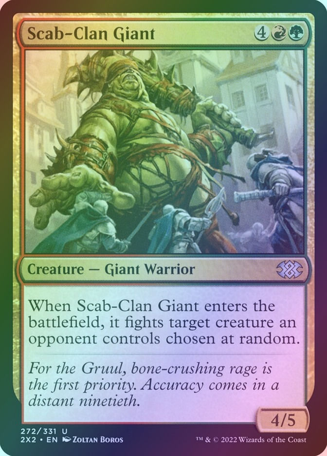 Scab-Clan Giant (2X2) (272) / Foil