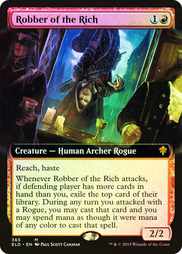 Robber of the Rich (ELD) (365) / Extended Art / Foil