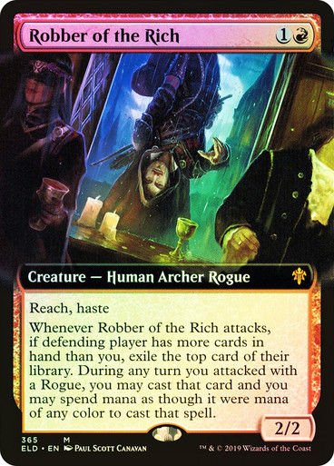 Robber of the Rich (ELD) (365) / Extended Art / Foil