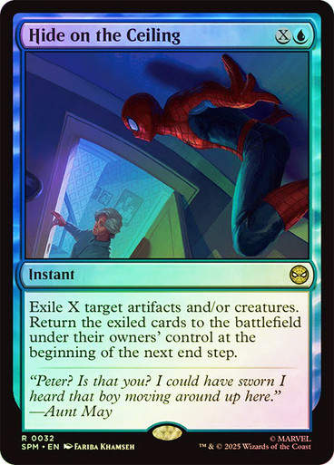 Hide on the Ceiling (SPM) (32) / Foil
