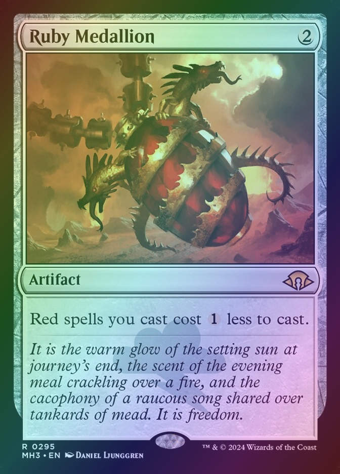 Ruby Medallion (MH3) (295) / Foil
