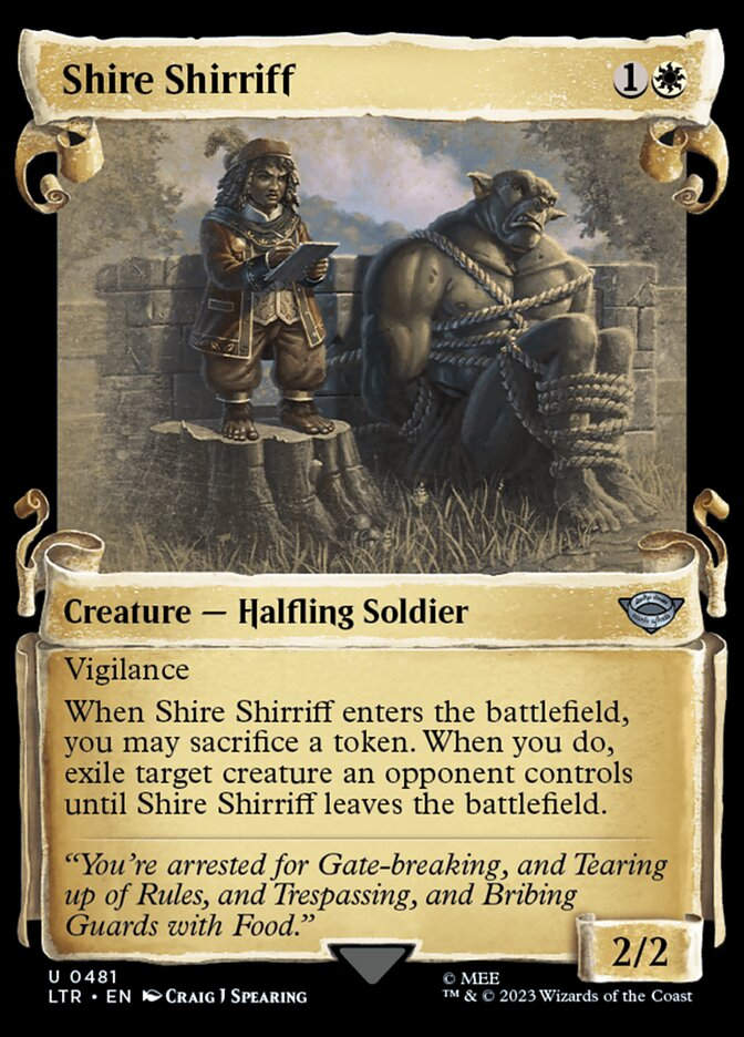 Shire Shirriff (LTR) (481) / Showcase