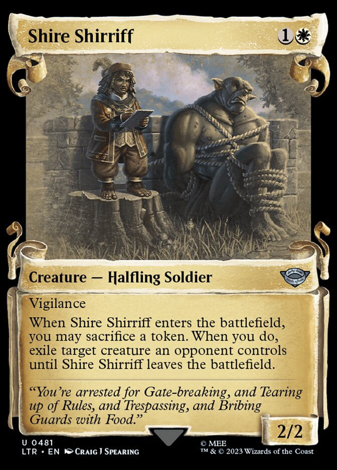 Shire Shirriff (LTR) (481) / Showcase