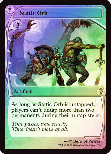 Static Orb (MB2) (234) / Foil