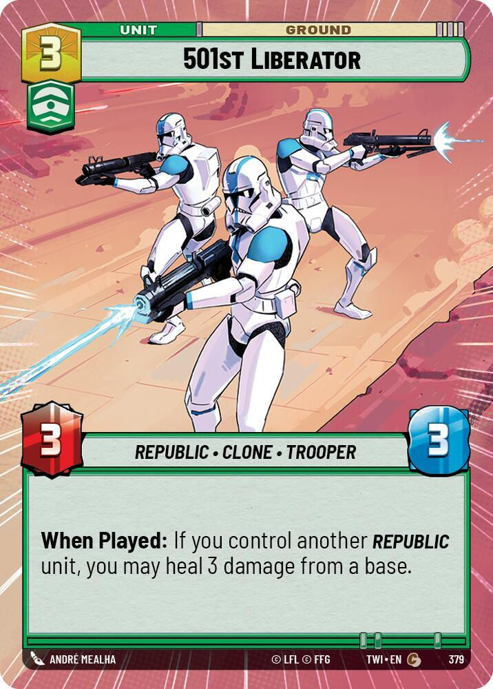 501st Liberator (Hyperspace) (TWI) (379) / Foil