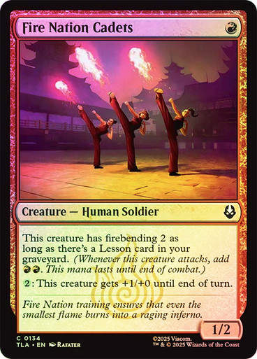 Fire Nation Cadets (TLA) (134) / Foil