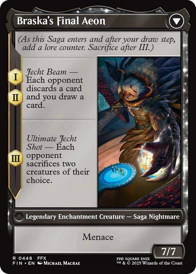 Jecht, Reluctant Guardian // Braska's Final Aeon (FIN) (104) — cara 2 de 2