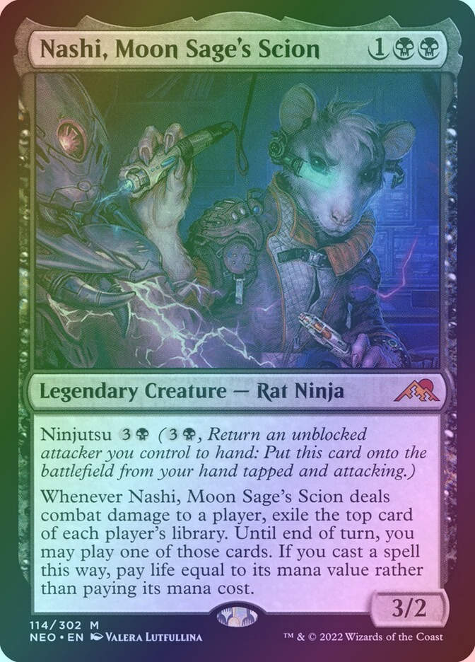 Nashi, Moon Sage's Scion (NEO) (114) / Foil