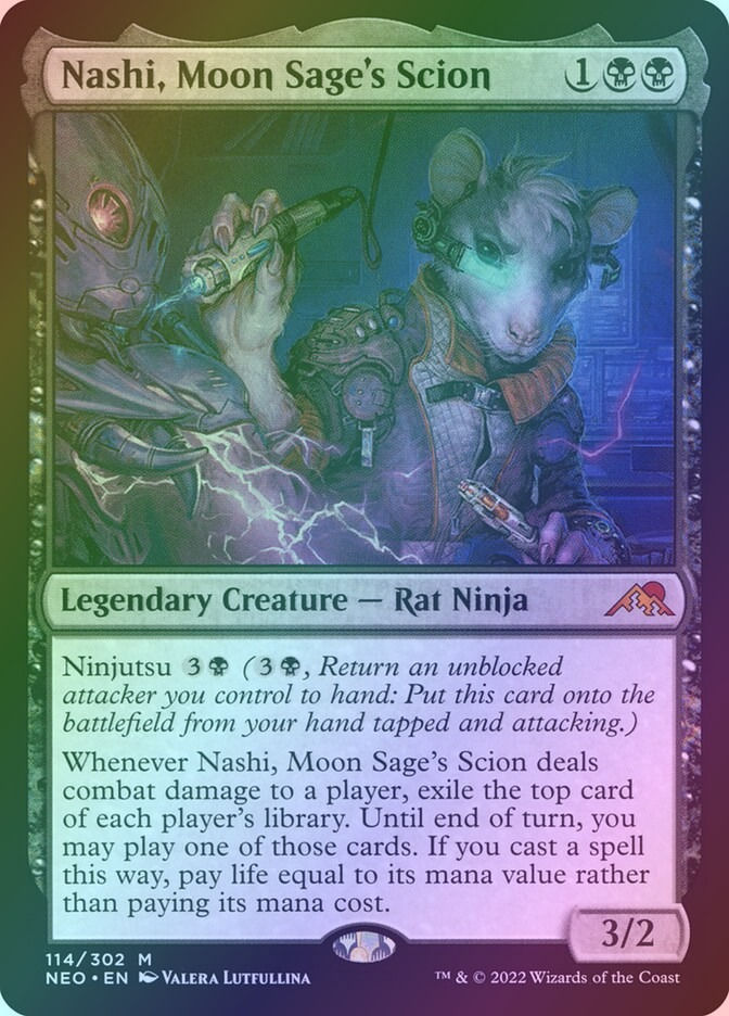 Nashi, Moon Sage's Scion (NEO) (114) / Foil