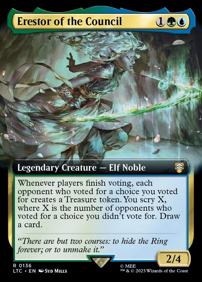 Erestor of the Council (LTC) (136) / Extended Art