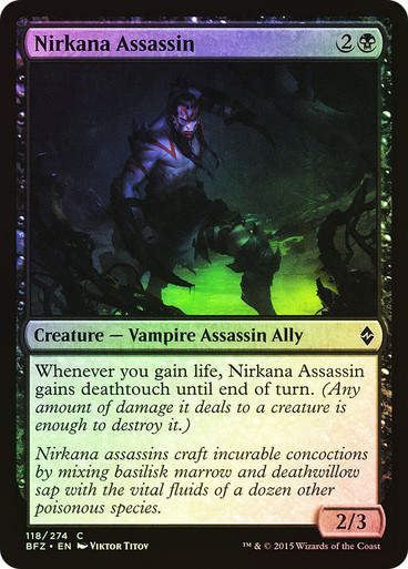 Nirkana Assassin (BFZ) (118) / Foil