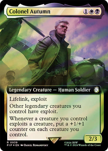 Colonel Autumn (pip) (939) / Extended Surge Foil