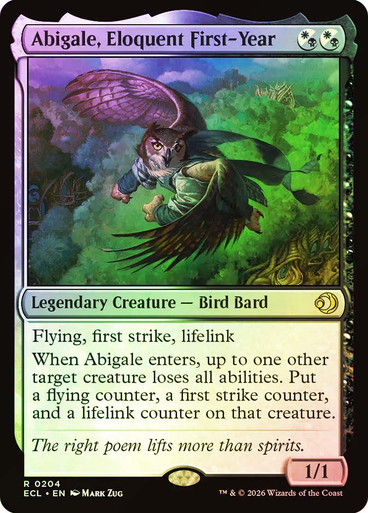 Abigale, Eloquent First-Year (ECL) (204) / Foil