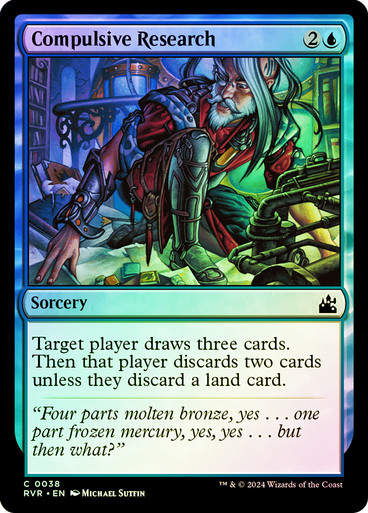Compulsive Research (rvr) (38) / Foil