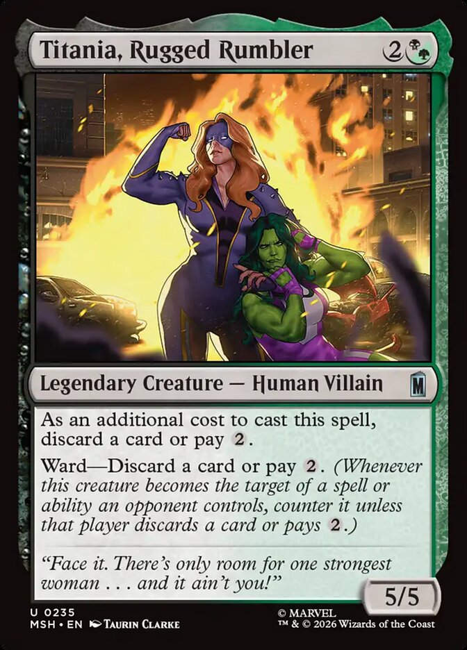 Titania, Rugged Rumbler (MSH) (235)