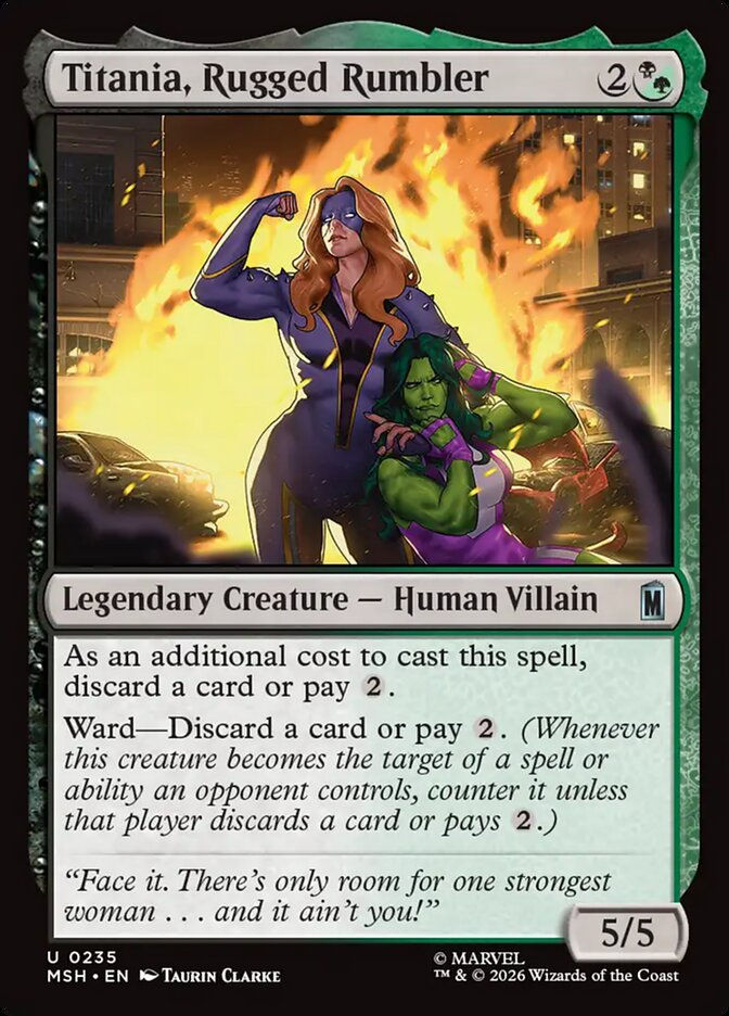 Titania, Rugged Rumbler (MSH) (235)